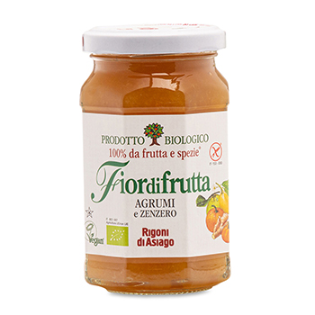 

Конфитюр из цитрусовых с имбирём, Fiordifrutta Agrumi e Zenzero, Rigoni di Asiago