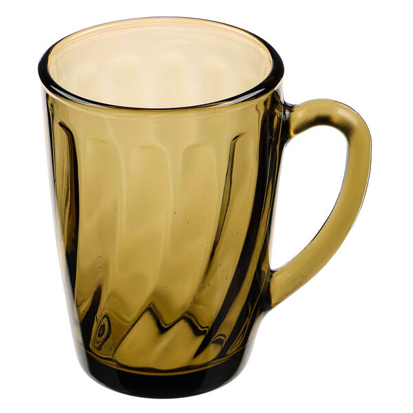 Кружка 300мл, дымчатое стекло, 