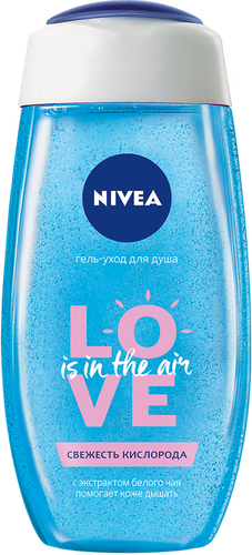 

Гель-уход для душа Nivea Love Свежесть кислорода Белый чай 250 мл