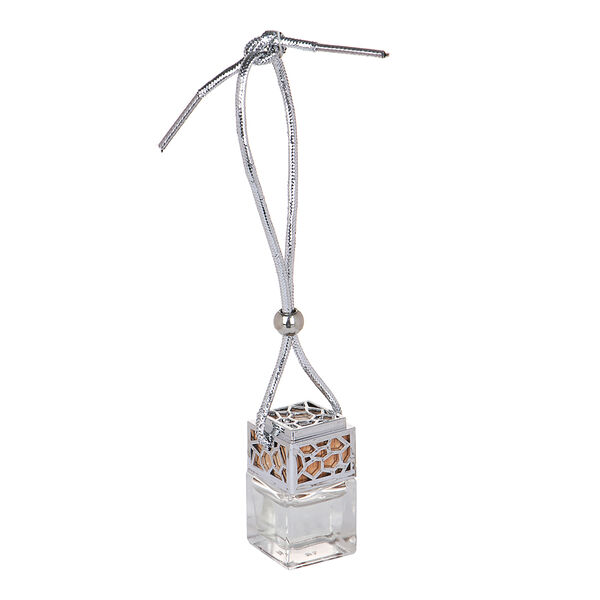 LADECОR Ароматизатор на подвесе,5мл, в декор. флаконе,бергамот,лаванда,гранат,лимон,колокольчик, дуб, в ассортименте