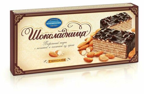 Торт Шоколадница с миндалем