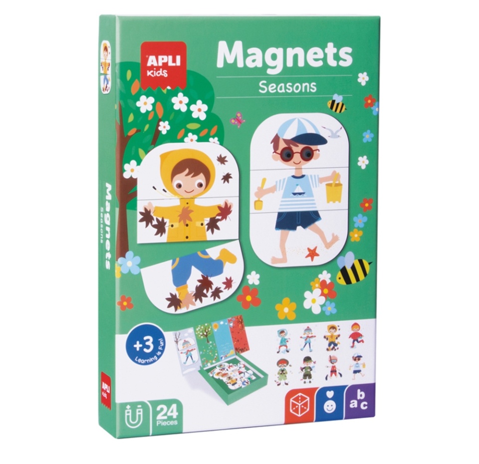 

Магнитная игра Apli kids «Времена года» от 3-х лет, Испания