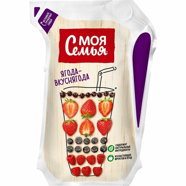 Нектар Моя Семья фруктово-ягодный