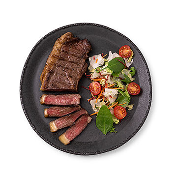 Стейк рибай су-вид с розмарином и тимьяном Почти готово, Россия