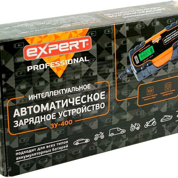 Зарядное устройство для АКБ Expert ЗУ-400 4А 6/12V