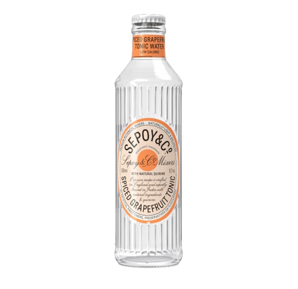 

Напиток газированный Spiced Grapefruit Tonic Sepoy&Co 0.2 л