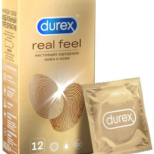 Презервативы Durex Real Feel 12 шт