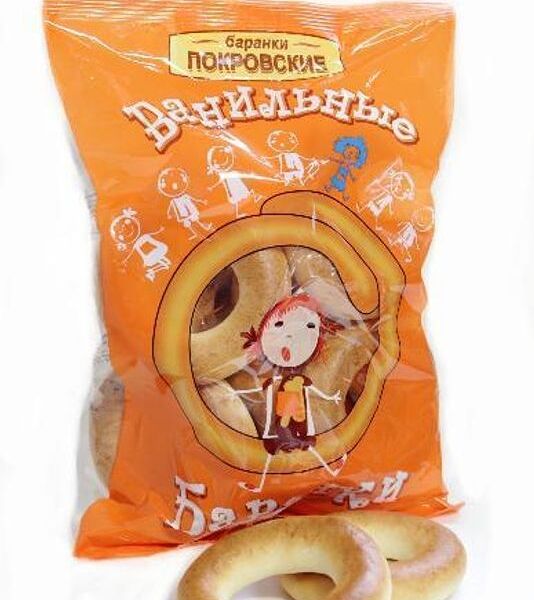 Баранки ПОКРОВСКИЙ ХЛЕБ ванильные