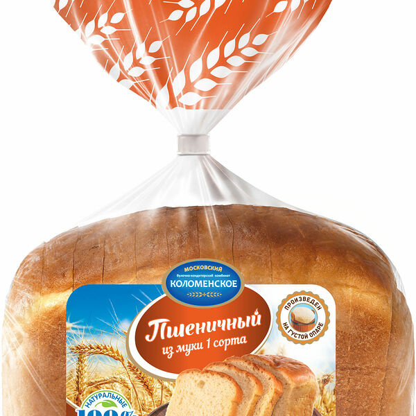 Хлеб Коломенский Бкк пшеничный формовой нарезанный