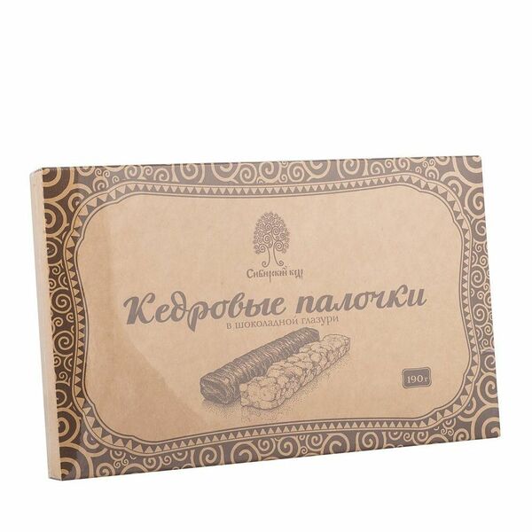 Кедровые палочки в шоколадной глазури 