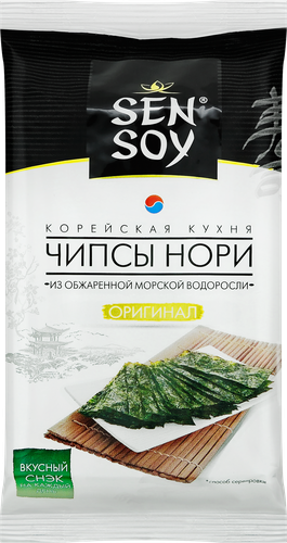 

Чипсы нори Sen Soy Original 4.5 г