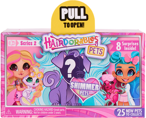 Игрушка Hairdorables Питомцы-сюрприз Милые пушистики