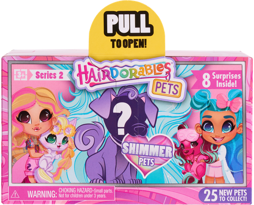 

Игрушка Hairdorables Питомцы-сюрприз Милые пушистики