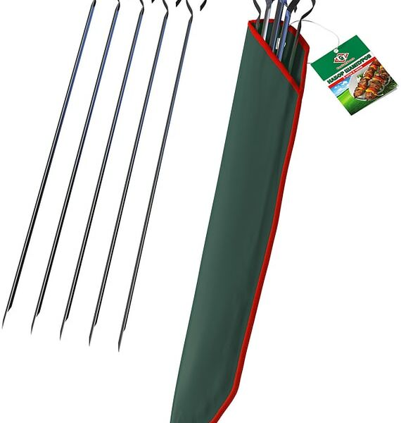 Набор шампуров СевЗапУголь в чехле 35см 5шт