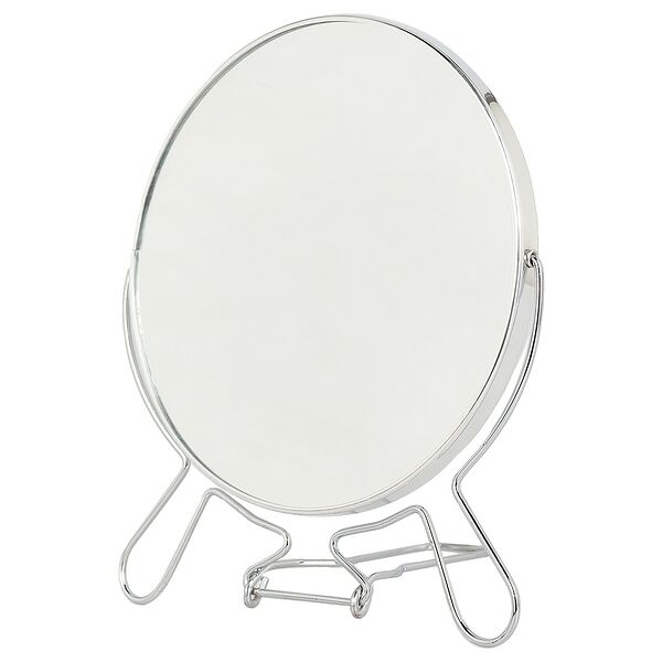 Зеркало настольное Ameli в металлической оправе, 17 см