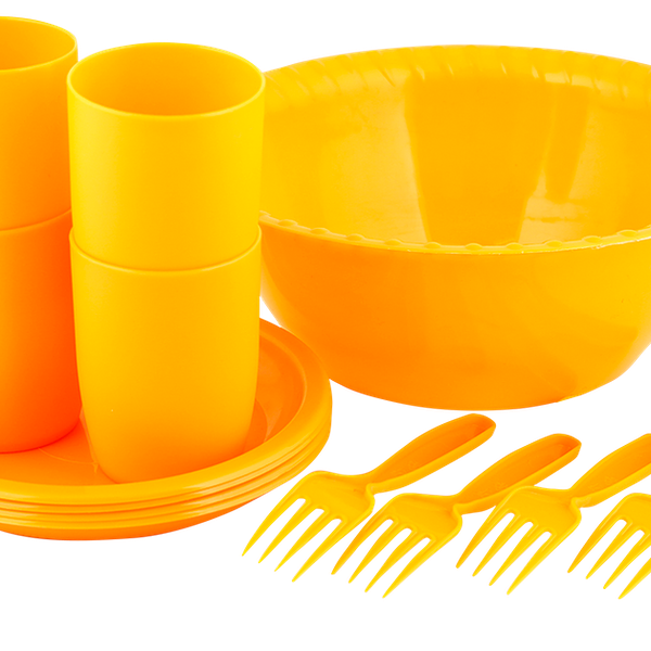 Набор посуды для пикника MARTIKA Витто на 4 персоны, 13 предметов Арт. С67