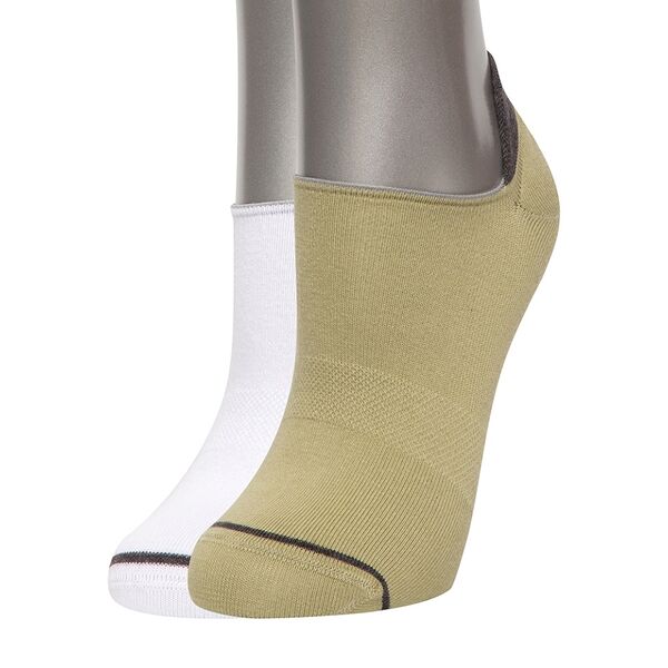 Носки unisex Askomi au-4015 цвет хаки/белый р. 23 (36-38) 2 пары, Россия