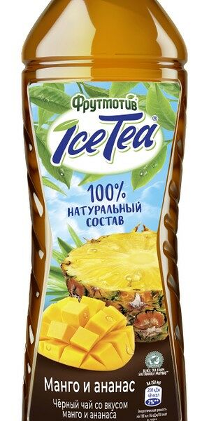 Фрутмотив Ice Tea Чай черный манго-ананас 1,5л