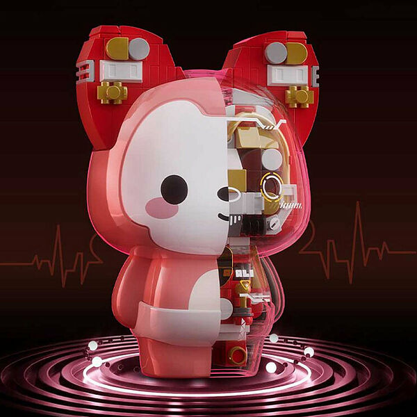 Конструктор JAKI JK6510-1 Конструктор Красный лисёнок