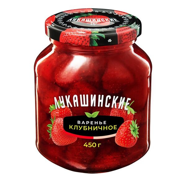 Варенье Лукашинские из клубники