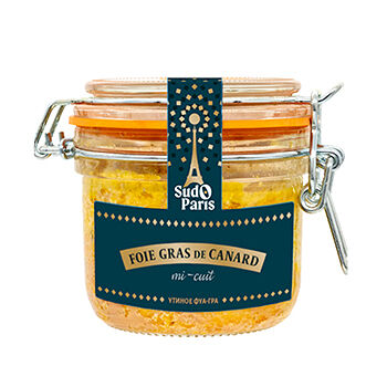 Консервы Sud O Paris паштетные печеночные стерилизованные фуа-гра утиное 180г, Франция