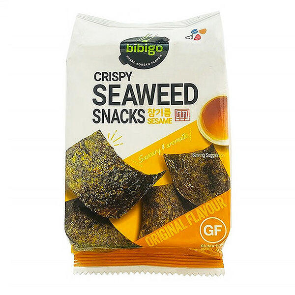 Снек из морской капусты с оригинальным вкусом CJ Bibigo, 5 г