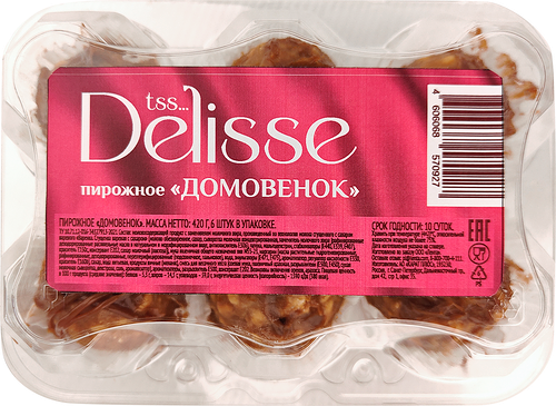 Пирожное DELISSE Домовенок, 420г