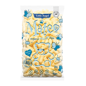 Снеки кукурузно-пшенные Little Angel Mateo (без глютена) Органик McLLOYD’S