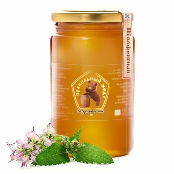 Мед Правильный мед Шалфейный