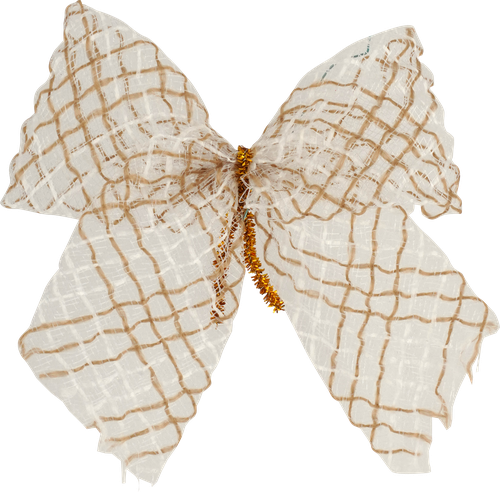 

Набор украшений Homeclub Банты 10 см золотой 4 шт.