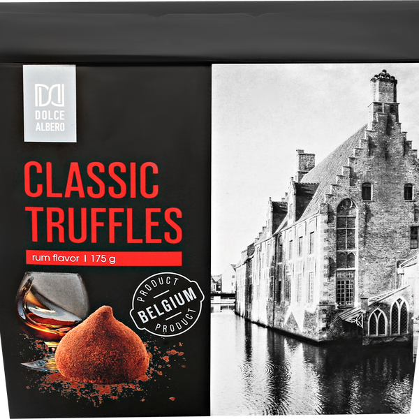 Конфеты DOLCE ALBERO Трюфели со вкусом рома