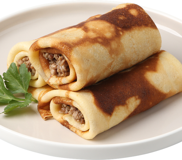 Блинчики с мясом вес 