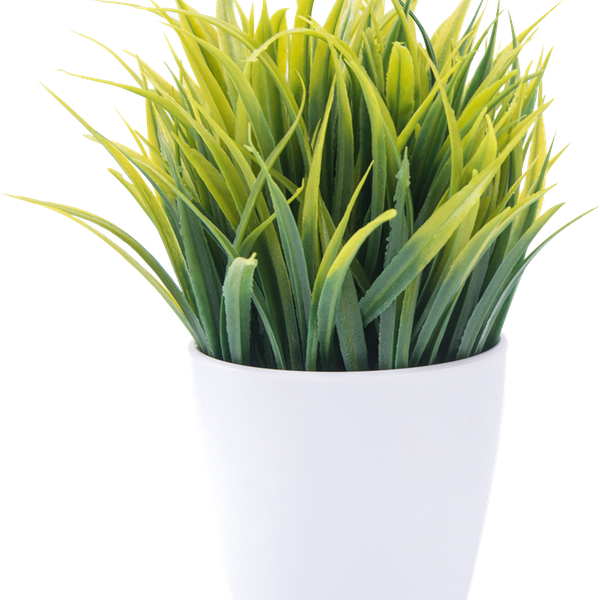 Растение искусственное в горшке Трава, высота 20см