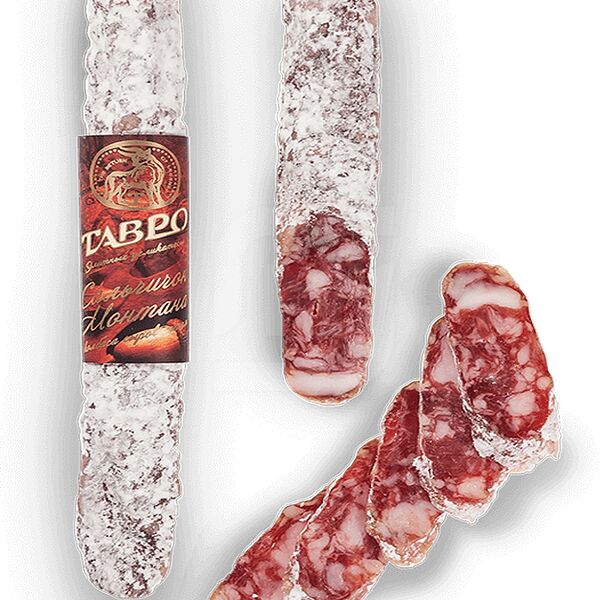 Колбаса Тавро Сальч Монтана сырокопченая вес