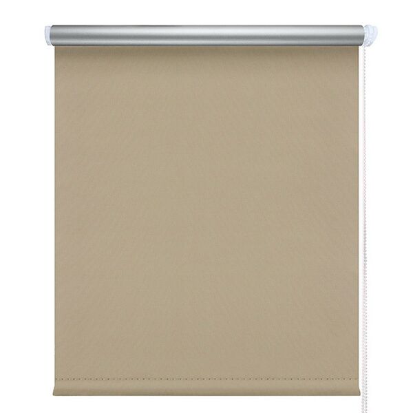 Штора рулонная Блэкаут сильвер, 66х175см, латте