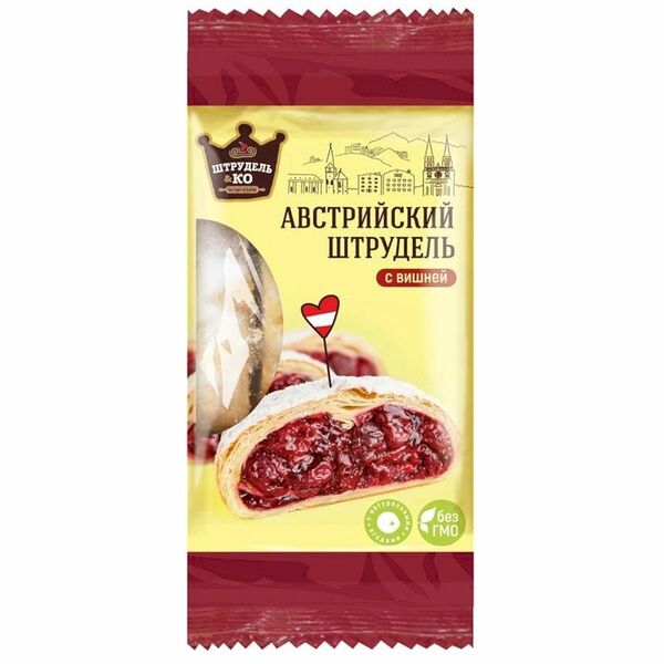 Штрудель Штрудель & Ко Австрийский с вишней 180г