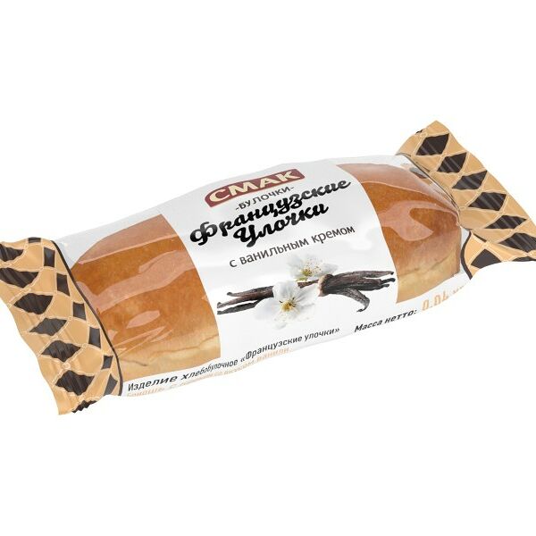 Бриошь Смак Французские улочки с ванильным кремом