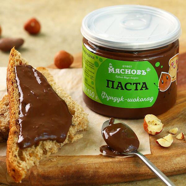 Паста фундук шоколад МясновЪ Буфет от КуулКлевер