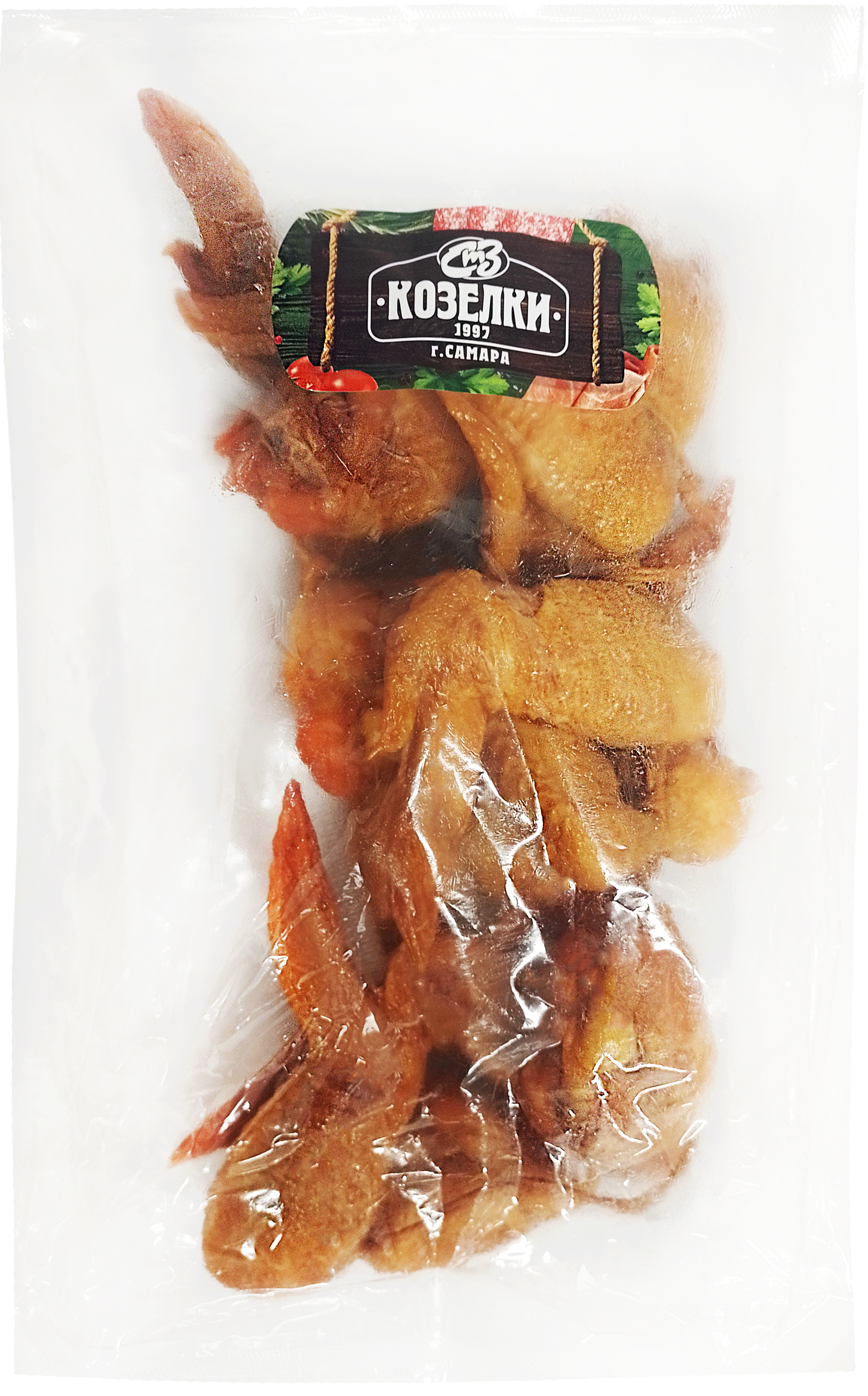 

Крылья куриные Козелки варено-копченые вес