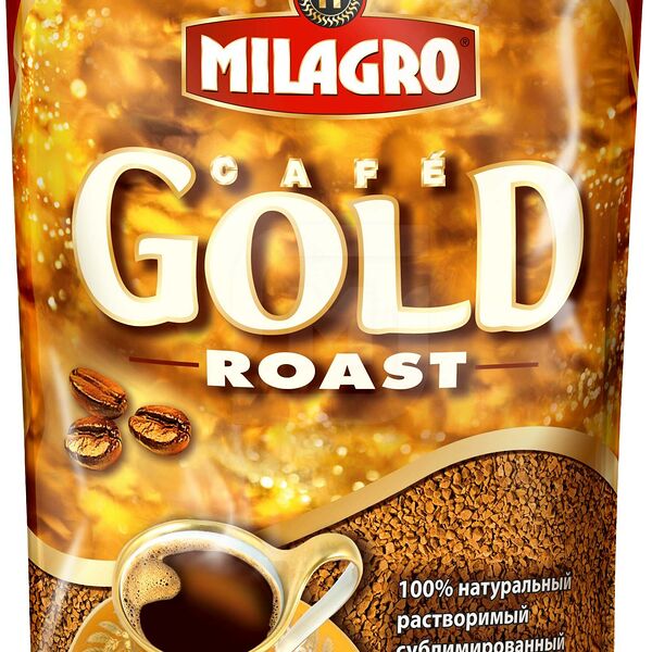 Кофе растворимый Milagro Gold Roast, 75 г