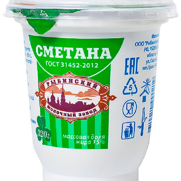 Сметана 15%