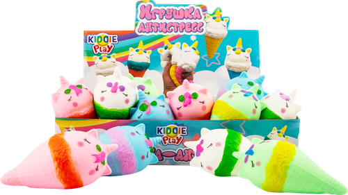 

Игрушка KiddiePlay Мороженое сквиш в ассортименте