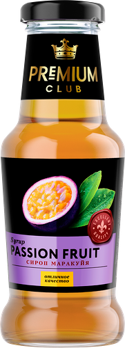 Сироп десертный PREMIUM CLUB Маракуйя