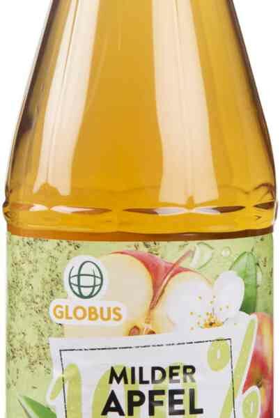 Сок яблочный Глобус осветлённый