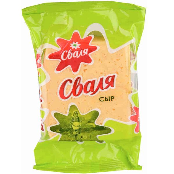 Сыр п/тв Тильзитер 45% брусок Сваля 210 г