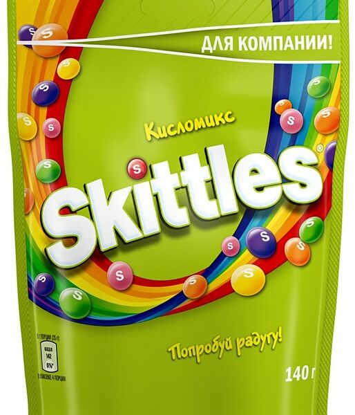 Драже Skittles Кисломикс 140г