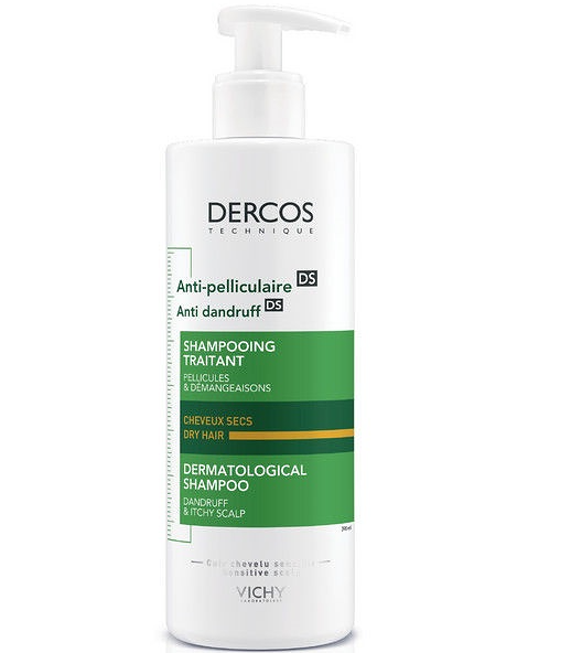 Шампунь Vichy Dercos от перхоти для сухих волос 390 мл