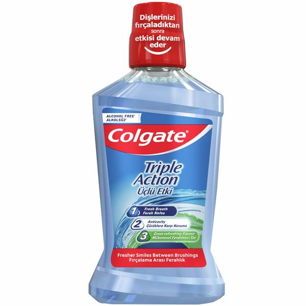 Ополаскиватель для полости рта антибактериальный Тройное действие ТМ Colgate (Колгейт)