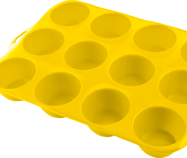 Форма для маффинов HOMECLUB Delice 32,5x24,5x4см, в ассортименте, 12шт