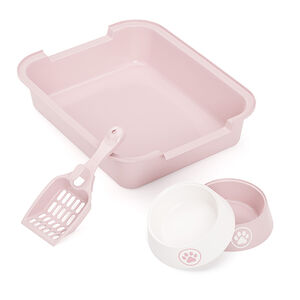 Набор для кошек №3 (лоток, совок, 2 миски)